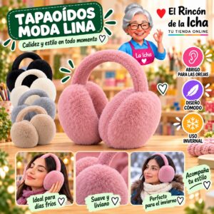 RI-ML-02290 Tapaoídos Moda Lina Diseño 950793