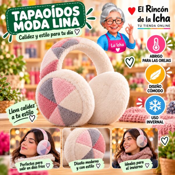 Tapaoídos Moda Lina Diseño 950794