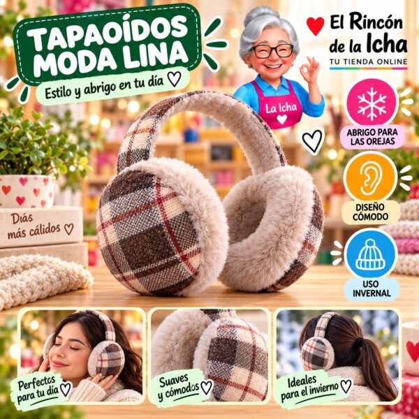 Tapaoídos Moda Lina Diseño 950961