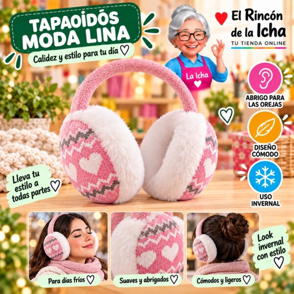 Tapaoídos Moda Lina Diseño 951411
