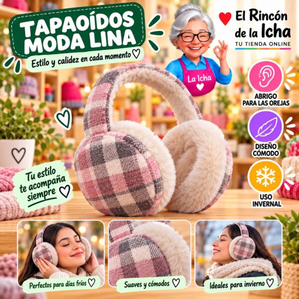 Tapaoídos Moda Lina Diseño 951277