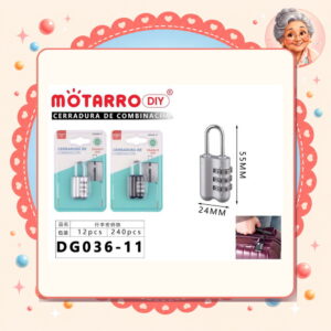 la-icha-00503 Combinacion Motarro DIY Ref. DG036-11