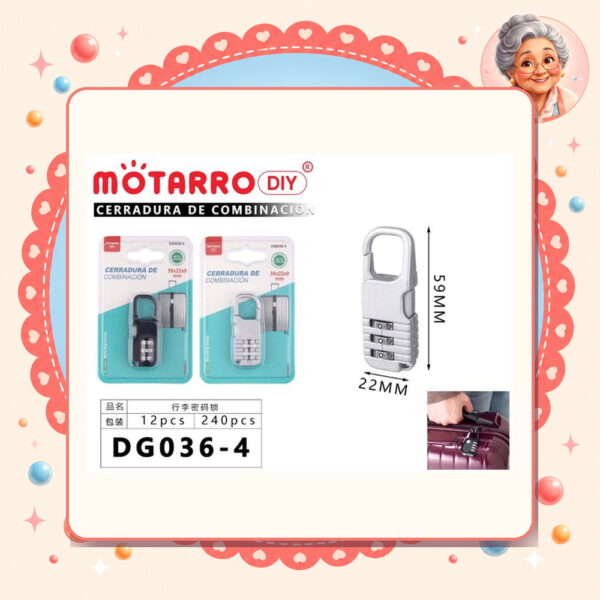 la-icha-00505 Combinacion Motarro DIY Ref. DG036-4