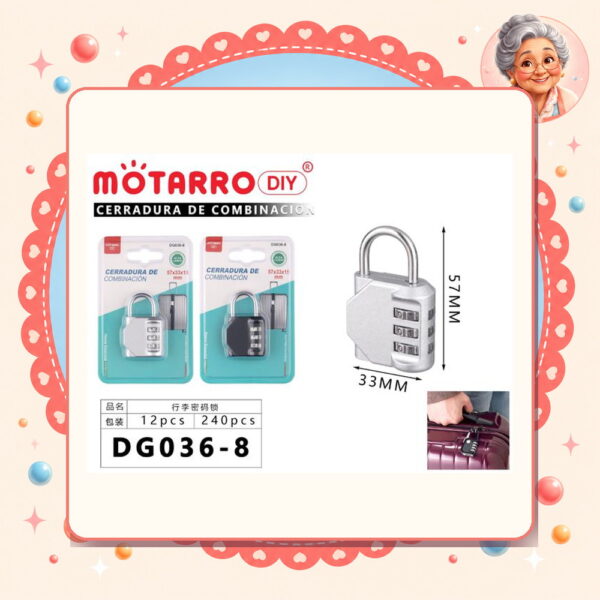 la-icha-00509 Combinacion Motarro DIY Ref. DG036-8