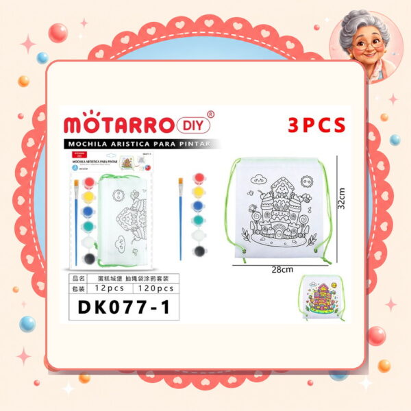 Para Pintar Motarro DIY Ref. DK077-1