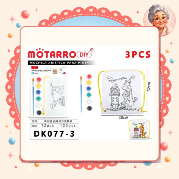 Para Pintar Motarro DIY Ref. DK077-3