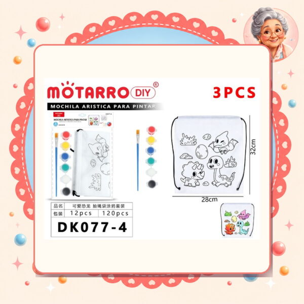 Para Pintar Motarro DIY Ref. DK077-4