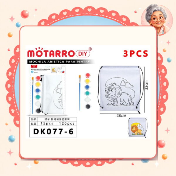 Para Pintar Motarro DIY Ref. DK077-6
