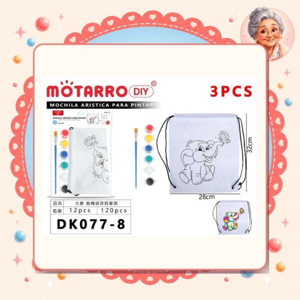 Para Pintar Motarro DIY Ref. DK077-8