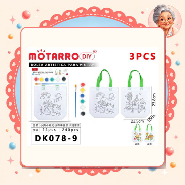 Para Pintar Motarro DIY Ref. DK078-9
