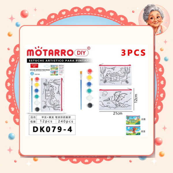 Para Pintar Motarro DIY Ref. DK079-4