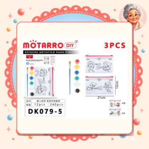 la-icha-00736 Para Pintar Motarro DIY Ref. DK079-5