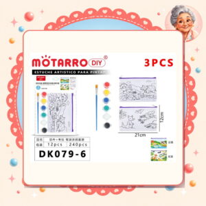 la-icha-00737 Para Pintar Motarro DIY Ref. DK079-6