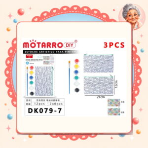 la-icha-00738 Para Pintar Motarro DIY Ref. DK079-7