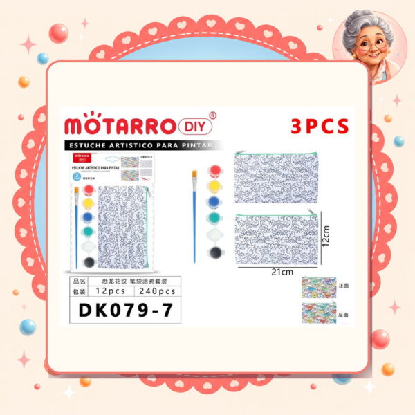 Para Pintar Motarro DIY Ref. DK079-7