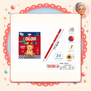 la-icha-00965 Lapices de Colores Teddy Island Motarro Ref. TD61005-24