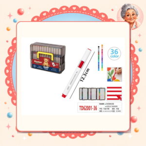 la-icha-00968 Marcadores Acrilicos Teddy Island Motarro Ref. TD62001-36