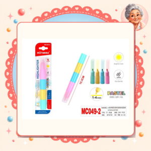 la-icha-01137 Destacadores Colores Motarro Ref. MC049-2