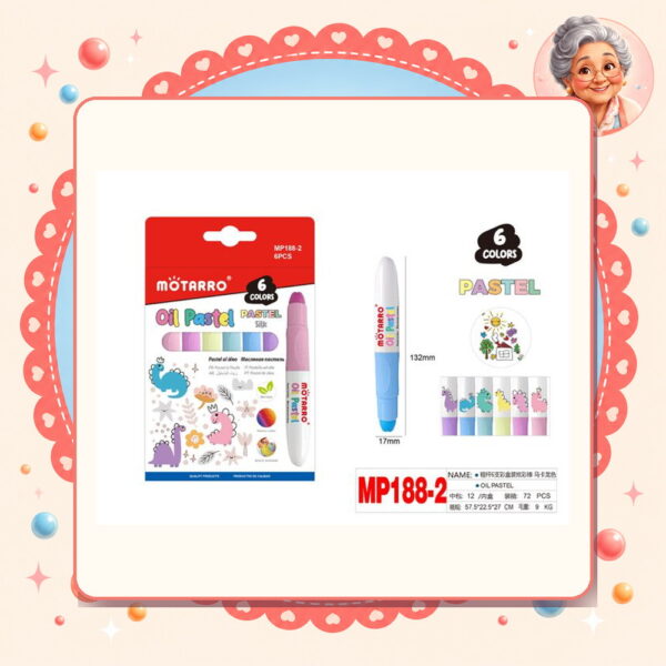 De Cera Pastel Jumbo Motarro Ref. MP188-2