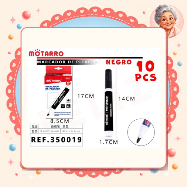 la-icha-01204 De Pizarra Negro Motarro Ref. 350019