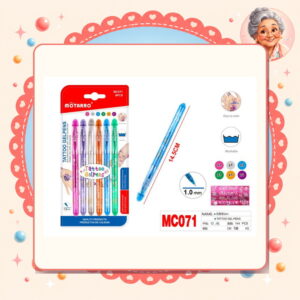 la-icha-01276 Boligrafos de Gel para Tatuajes Motarro Ref. MC071