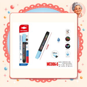 la-icha-01285 De Tiza Liquida Azul Motarro Ref. MC086-5