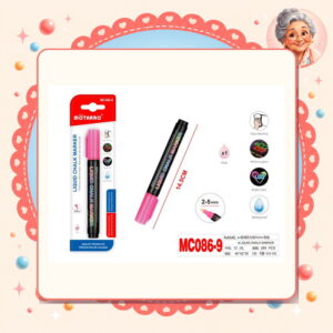la-icha-01288 De Tiza Liquida Rosado Motarro Ref. MC086-9