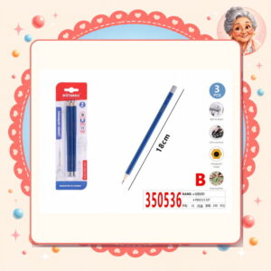 la-icha-01291 Lapices Grafito B Motarro Ref. 350536