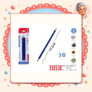 la-icha-01293 Lapices Grafito 3b Motarro Ref. 350538