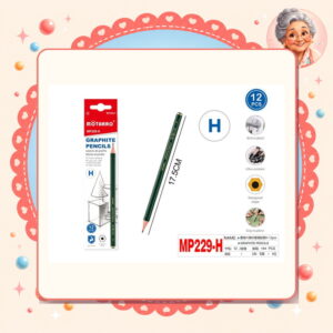 la-icha-01330 Lapices Grafito H Motarro Ref. MP229-H