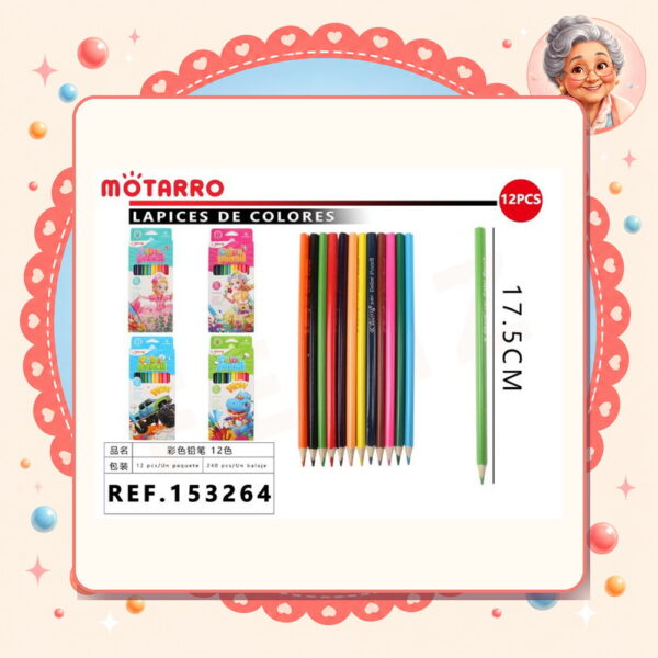 Lapices de Colores Motarro Ref. 153264