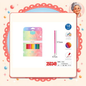 la-icha-01363 Lapices de Colores Motarro Ref. 350349