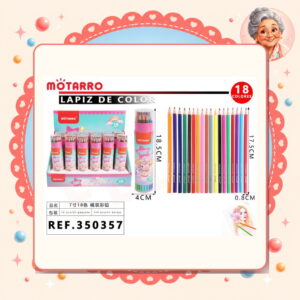la-icha-01367 Lapices de Colores Motarro Ref. 350357