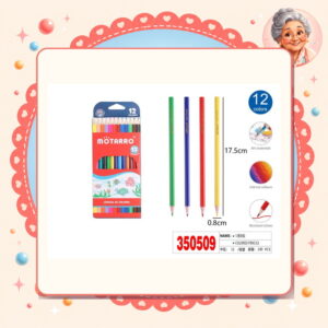 la-icha-01377 Lapices de Colores Motarro Ref. 350509