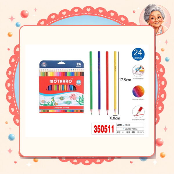 Lapices de Colores Motarro Ref. 350511