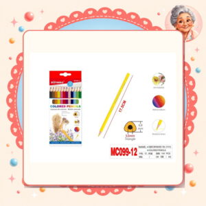 la-icha-01393 Lapices de Color Motarro Ref. MC099-12
