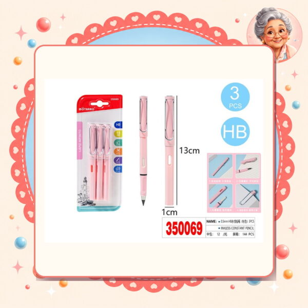 Lapiz Grafito Infinito Rosado Motarro Ref. 350069