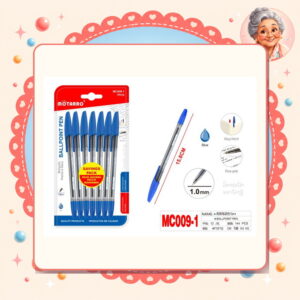 la-icha-01576 Lapiz Pasta Azul Motarro Ref. MC009-1