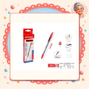 la-icha-01579 12pcs Rojo Motarro Ref. MC009-12