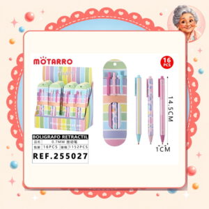 la-icha-01627 Boligrafos Retractil Motarro Ref. 255027
