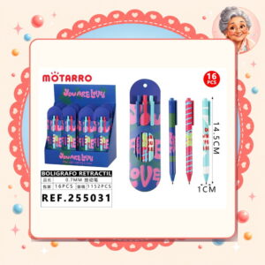 la-icha-01629 Boligrafos Retractil Motarro Ref. 255031