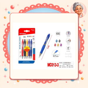 la-icha-01657 Lapiz Gel Motarro Ref. MC013-3