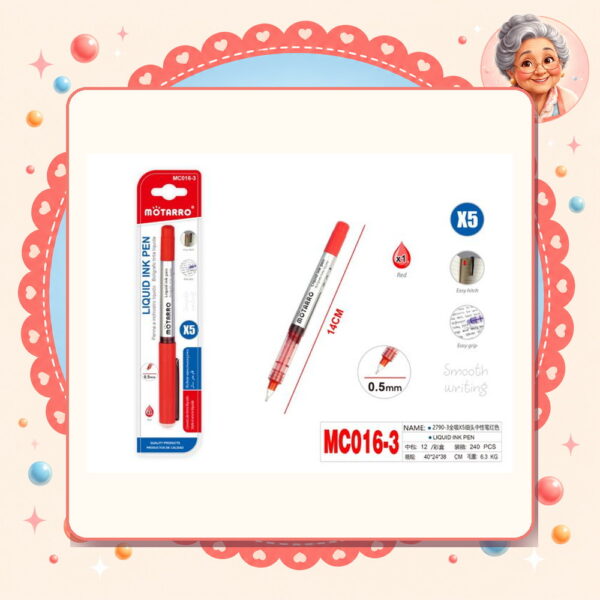 Gel Rojo Motarro Ref. MC016-3
