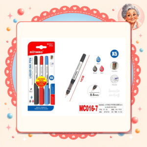 la-icha-01671 0.5mm Lapiz Tinta Liquita Motarro Ref. MC016-7