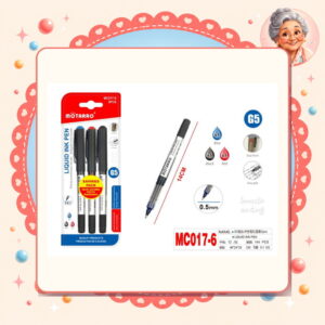 la-icha-01677 Boligrafo Gel Tinta Liquida Motarro Ref. MC017-6
