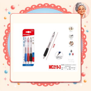 la-icha-01691 Boligrafos Gel Motarro Ref. MC219-3