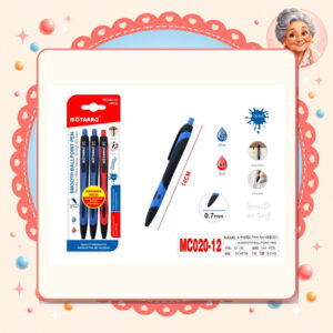 la-icha-01701 Bolitrafo Azul/rojo Motarro Ref. MC020-12