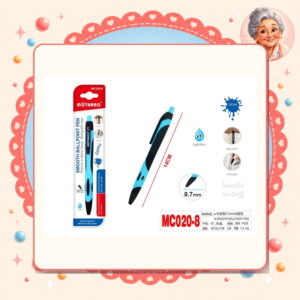la-icha-01712 Boligrafo Liso Azul Motarro Ref. MC020-8