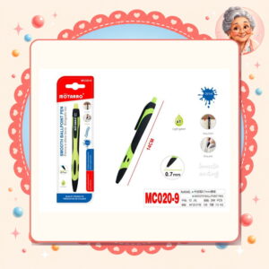 la-icha-01713 Bolitrafo Liso Verde Claro Motarro Ref. MC020-9