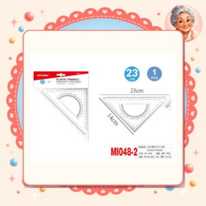 la-icha-01983 X 14cm Reglas Triangular Motarro Ref. MI048-2